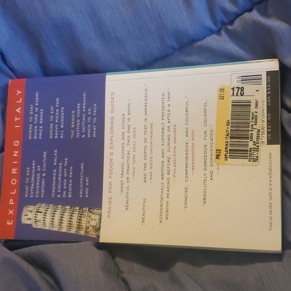 Exploring Italy Travel Guide FODOR'S - Picture 2 of 6